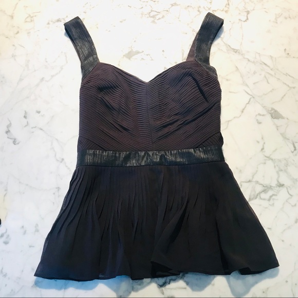 NEW Armani Exchange Peplum Top - Picture 2 of 6